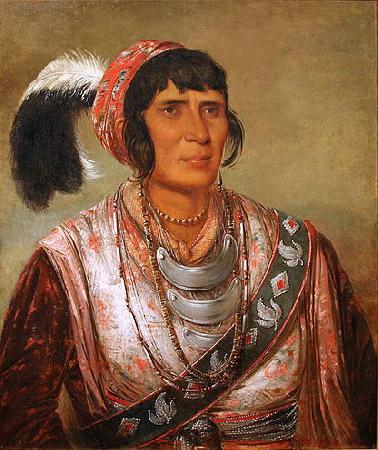 George Catlin portrait of Osceola oil painting image